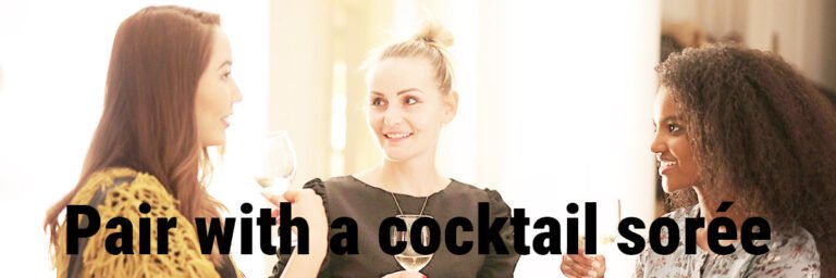 pair with coctail or wine