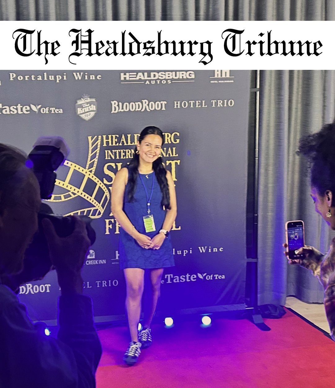 Healdsburg Tribune press article